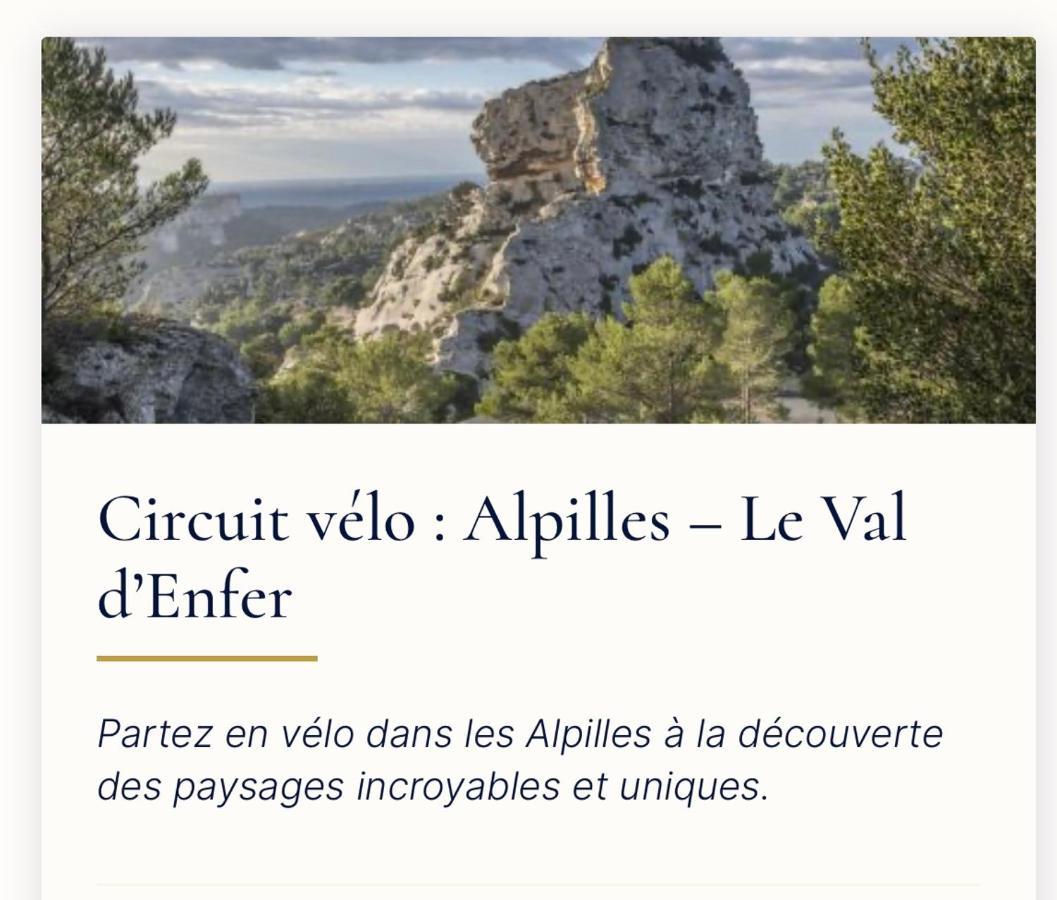 Lou Bonur Apartment Les Baux-de-Provence Ngoại thất bức ảnh